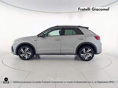Volkswagen T-Roc 2.0 tdi r-line 150cv dsg Argento usata Vigevano