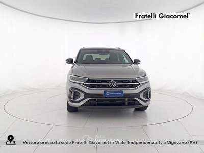 Volkswagen T-Roc 2.0 tdi r-line 150cv dsg Argento usata Vigevano