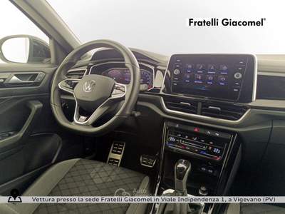 Volkswagen T-Roc 2.0 tdi r-line 150cv dsg Argento usata Vigevano