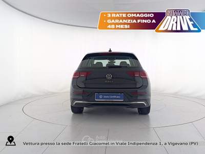 Volkswagen Golf 2.0 tdi style 150cv dsg Nero usata Vigevano