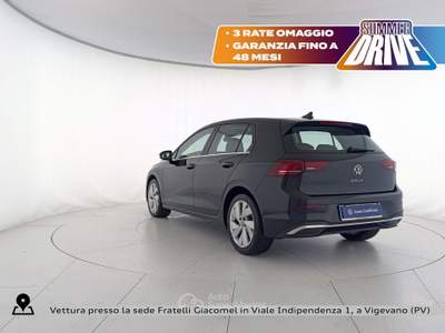 Volkswagen Golf 2.0 tdi style 150cv dsg Nero usata Vigevano