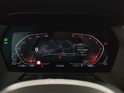 BMW Serie 2 220d 220d gran coupe auto Nero usata Rivoli