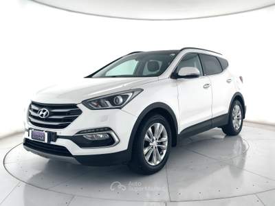 Hyundai Santamo Santa fe 2.2 crdi xpossible 4wd auto acc+camera+pelle Bianco usata Ghedi