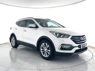 Hyundai Santamo Santa fe 2.2 crdi xpossible 4wd auto acc+camera+pelle Bianco usata Ghedi