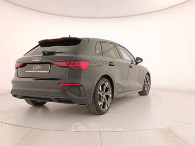 Audi A3 A3 sportback 35 2.0 tdi s line edition s-tronic Nero usata Rivoli