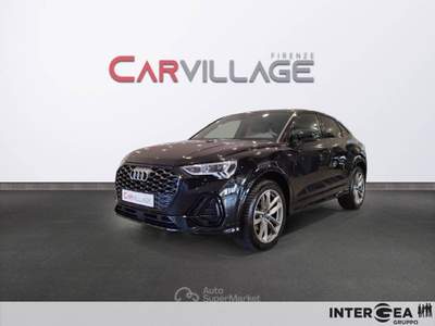 Audi Q3 Q3 sportback 35 2.0 tdi s line edition s-tronic Nero usata Sesto Fiorentino