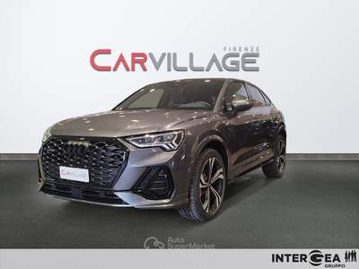 Audi Q3 Q3 sportback 40 2.0 tdi s line edition quattro 193cv s-tronic Grigio usata Sesto Fiorentino