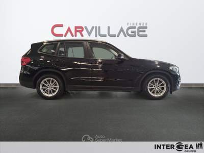 BMW X3 X3 sdrive18d mhev 48v business advantage auto Nero usata Sesto Fiorentino