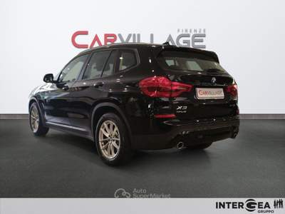 BMW X3 X3 sdrive18d mhev 48v business advantage auto Nero usata Sesto Fiorentino