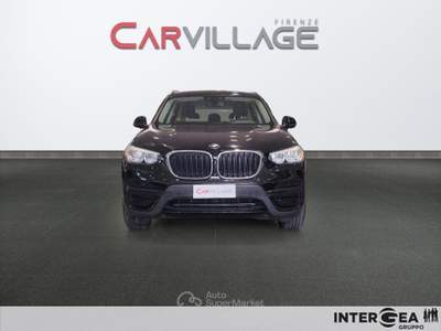 BMW X3 X3 sdrive18d mhev 48v business advantage auto Nero usata Sesto Fiorentino