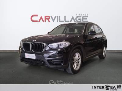 BMW X3 X3 sdrive18d mhev 48v business advantage auto Nero usata Sesto Fiorentino