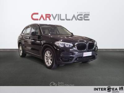 BMW X3 X3 sdrive18d mhev 48v business advantage auto Nero usata Sesto Fiorentino