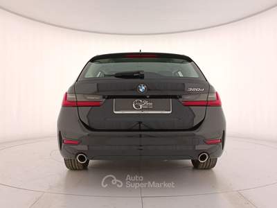BMW Serie 3 320d  - 320d touring sport auto Nero usata Rivoli