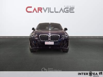 BMW X4 X4 xdrive20d mhev 48v msport auto ft Blu/Azzurro usata Sesto Fiorentino