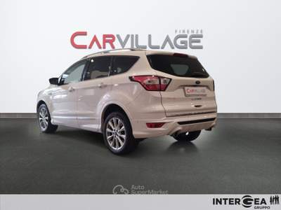 Ford Kuga Kuga 2.0 tdci vignale s&s awd 180cv powershif my18 Bianco usata Sesto Fiorentino