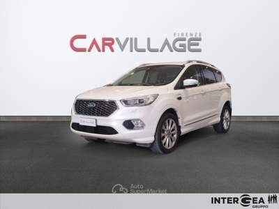 Ford Kuga Kuga 2.0 tdci vignale s&s awd 180cv powershif my18 Bianco usata Sesto Fiorentino