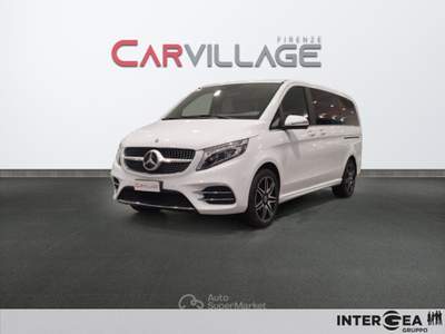 Mercedes-Benz Classe V V long 250 d sport business 4matic auto Bianco usata Sesto Fiorentino