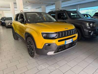 Jeep Avenger 1.2 Turbo 100 CV Summit Giallo usata Senigallia