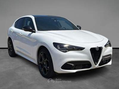 Alfa Romeo Stelvio AT8 Q4 Tributo Italiano Bianco usata LECCE