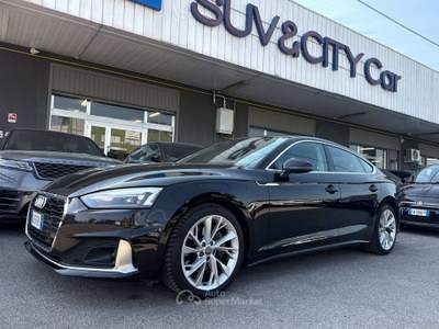 Audi A5 Sportback 40 2.0 tdi Business Advanced 190cv s-tronic Nero usata Lallio