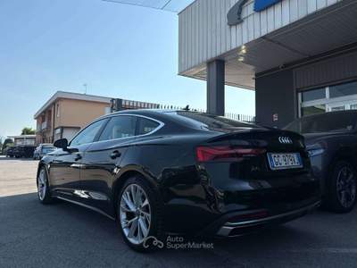 Audi A5 Sportback 40 2.0 tdi Business Advanced 190cv s-tronic Nero usata Lallio