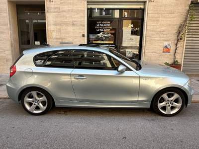 BMW Serie 1 118d cat 3 porte Grigio usata Bari