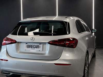 Mercedes-Benz Classe A Progressive Advanced 7G-DCT Argento usata Crema