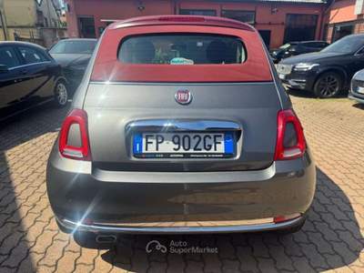 Fiat 500C CABRIO 1.2 Lounge Grigio usata Milano