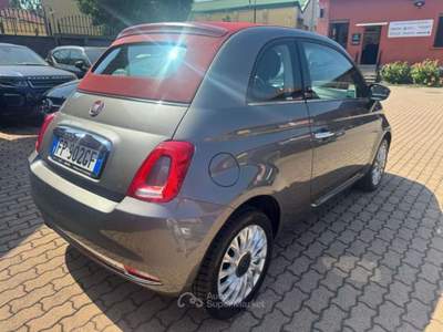 Fiat 500C CABRIO 1.2 Lounge Grigio usata Milano
