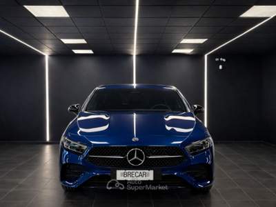 Mercedes-Benz Classe A AMG Line Advanced 7G-DCT Blu/Azzurro usata Crema