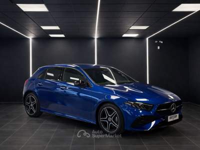 Mercedes-Benz Classe A AMG Line Advanced 7G-DCT Blu/Azzurro usata Crema