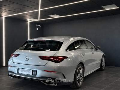 Mercedes-Benz CLA 200 AMG Line Advanced Plus auto Grigio usata Crema
