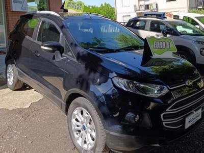 Ford EcoSport TDCi 95 CV PLUS EURO6B Nero usata Santo Stefano Belbo