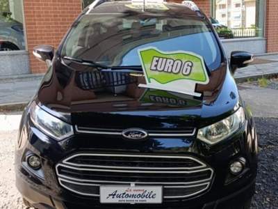 Ford EcoSport TDCi 95 CV PLUS EURO6B Nero usata Santo Stefano Belbo