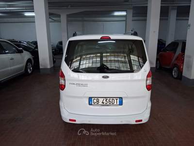 Ford Tourneo Courier 1.5 Tdci 75cv Plus Ok Neop. Bianco usata Roma