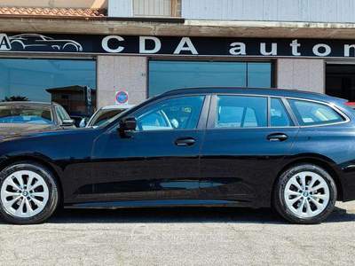 BMW Serie 3 320d 320 d Touring Business Advantage NAVI-CARPLAY-ANDROID Nero usata Rovato