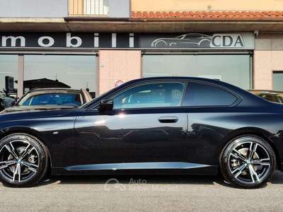 BMW Serie 2 218i 218 i Coupé Msport *PREZZO REALE SENZA VINCOLI* Nero usata Rovato