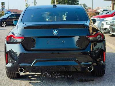 BMW Serie 2 218i 218 i Coupé Msport *PREZZO REALE SENZA VINCOLI* Nero usata Rovato