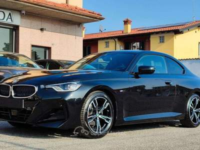BMW Serie 2 218i 218 i Coupé Msport *PREZZO REALE SENZA VINCOLI* Nero usata Rovato