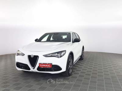 Alfa Romeo Stelvio 2.2 Turbodiesel 210 CV AT8 Q4 Ti Bianco usata Milano