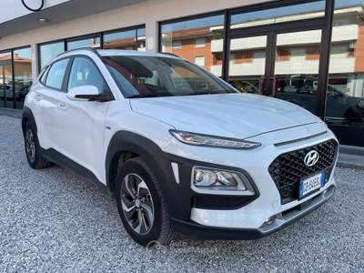 Hyundai Kona HEV 1.6 DCT Exellence Bianco usata Tricesimo