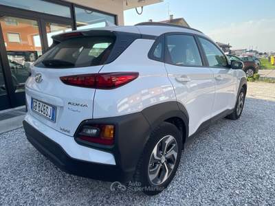 Hyundai Kona HEV 1.6 DCT Exellence Bianco usata Tricesimo