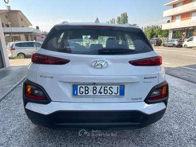 Hyundai Kona HEV 1.6 DCT Exellence Bianco usata Tricesimo