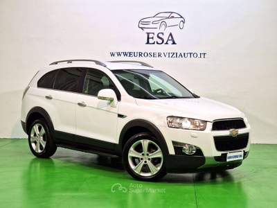 Chevrolet Captiva Captiva 7 POSTI 2.2 LTZ 184cv auto Bianco usata Brescia