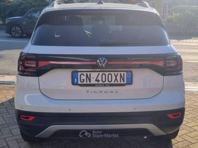 Volkswagen T-Cross 1.0 tsi Style 95cv PREZZO REALE Bianco usata Ciriè