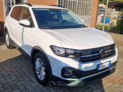 Volkswagen T-Cross 1.0 tsi Style 95cv PREZZO REALE Bianco usata Ciriè