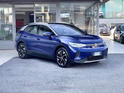 Volkswagen ID.4 77 kWh 204CV - 2021 Blu/Azzurro usata Roma