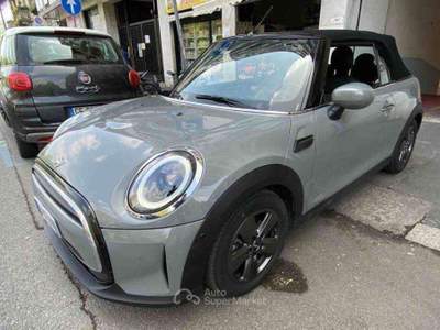 MINI Cooper Mini IV Cabrio F57 2021 1.5 autom. NEOPATENTATI no promo prezzo reale Grigio usata Milano