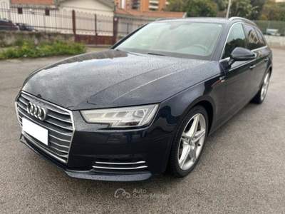 Audi A4 AVANT SPORT 2.0TDI S TRONIC PERMUTE Blu/Azzurro usata Palermo