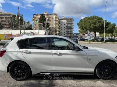 BMW Serie 1 M d 5p. Msport Bianco usata Palermo